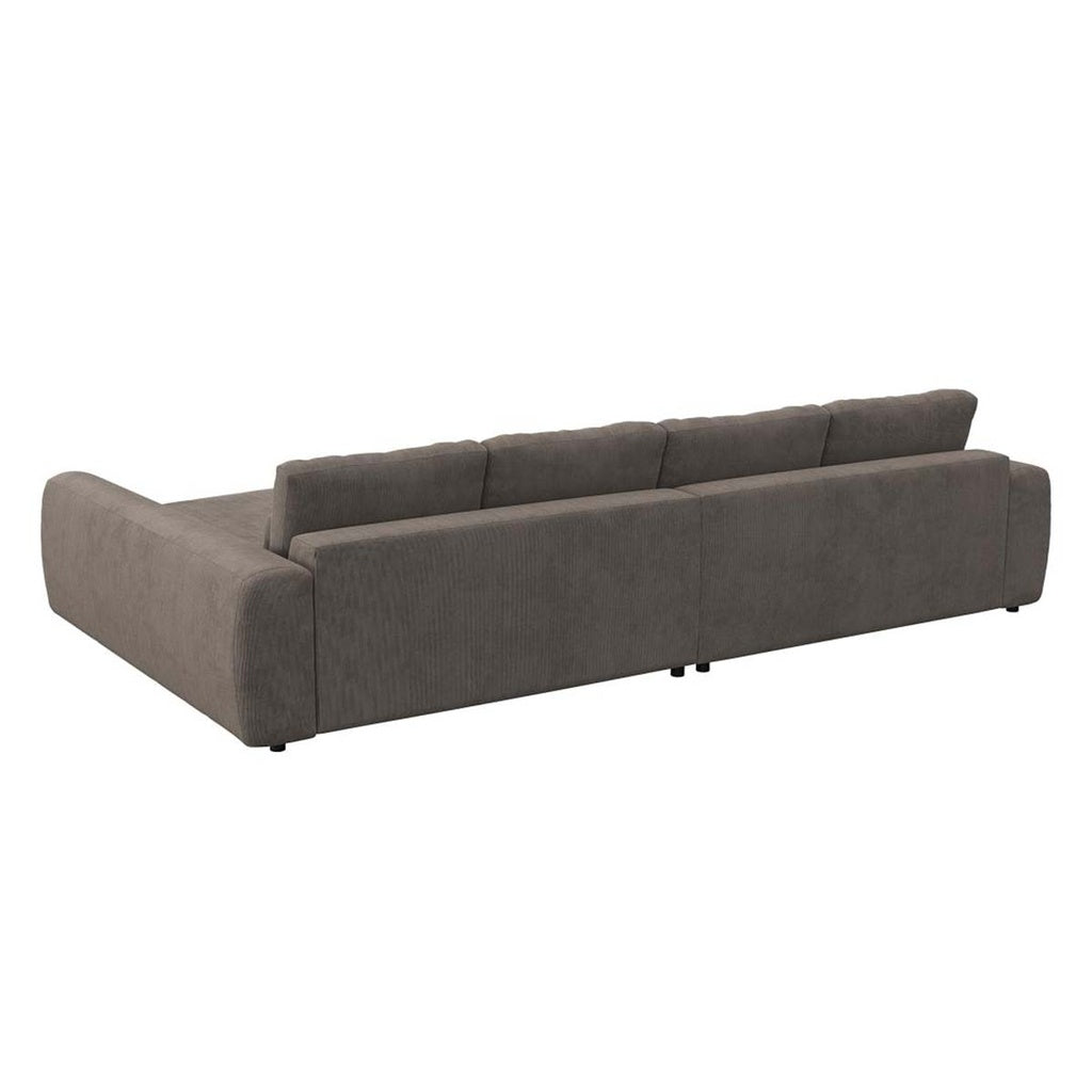 Ecksofa Petrone in Stoff Lima konfigurierbar