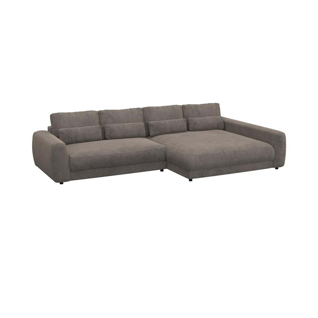 Ecksofa Petrone in Stoff Lima konfigurierbar