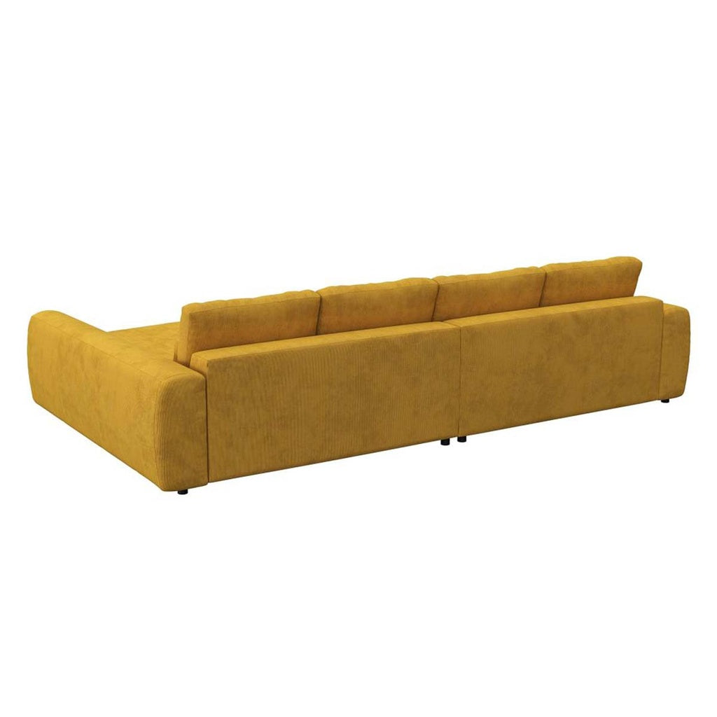 Ecksofa Petrone in Stoff Lima konfigurierbar