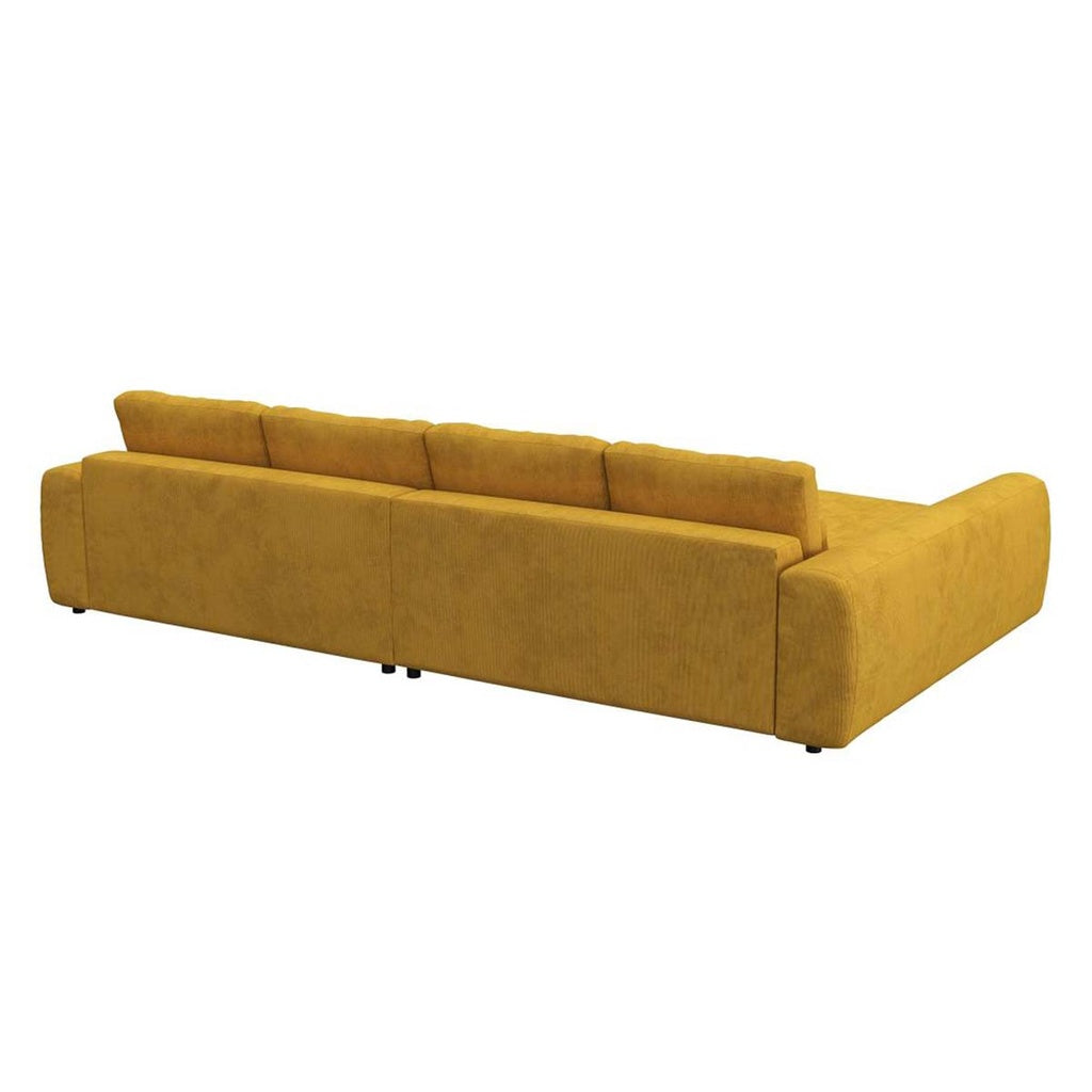 Ecksofa Petrone in Stoff Lima konfigurierbar