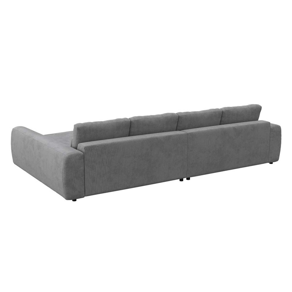 Ecksofa Petrone in Stoff Lima konfigurierbar