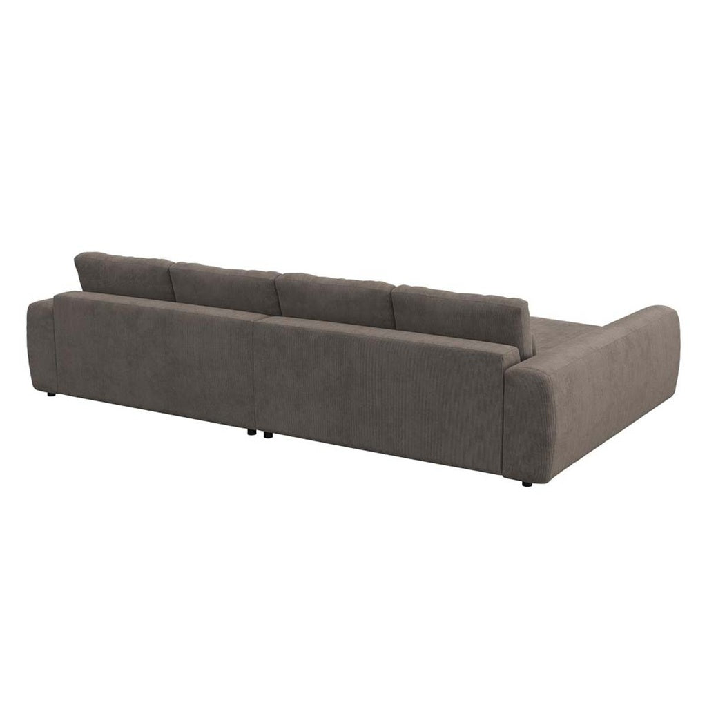 Ecksofa Petrone in Stoff Lima konfigurierbar