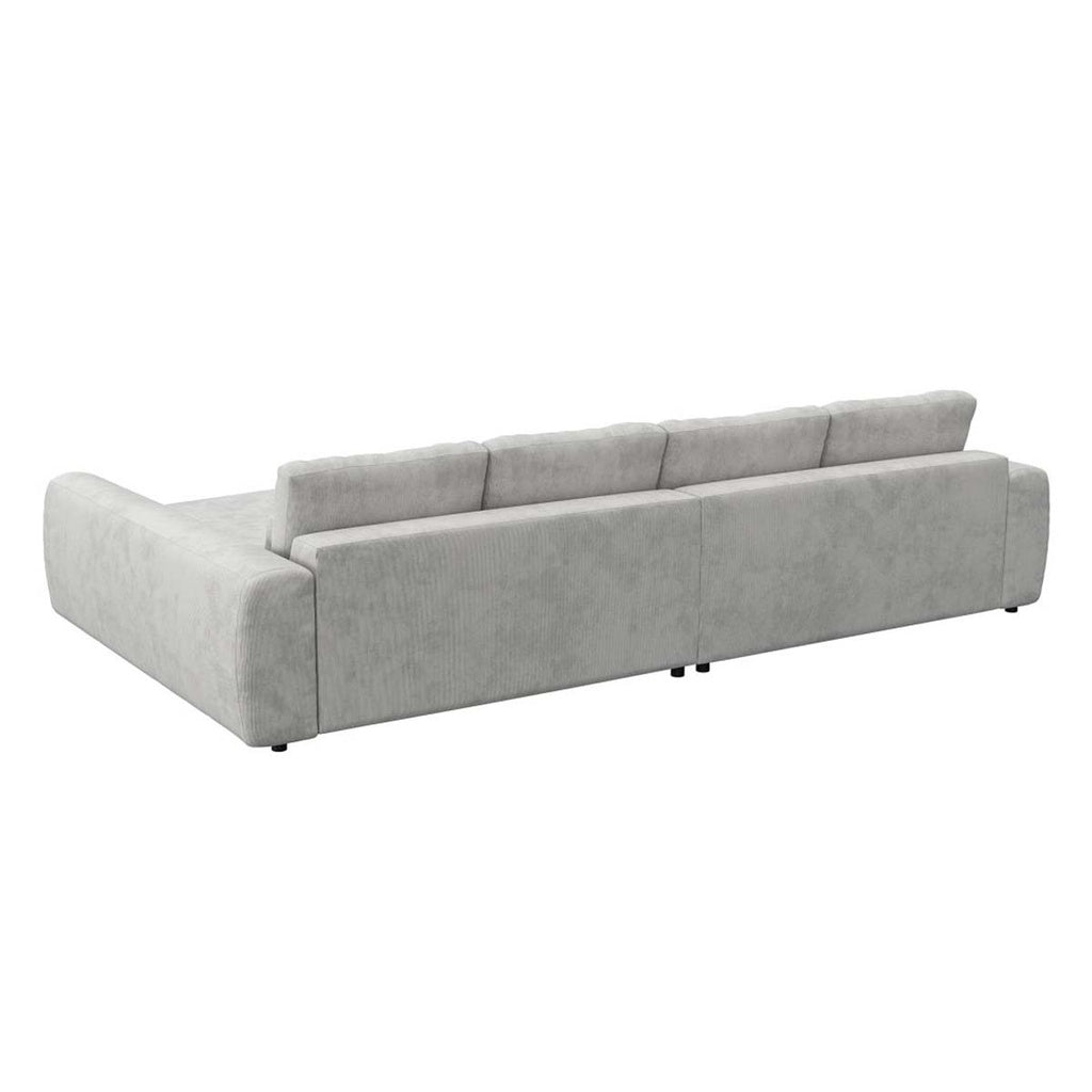 Ecksofa Petrone in Stoff Lima konfigurierbar