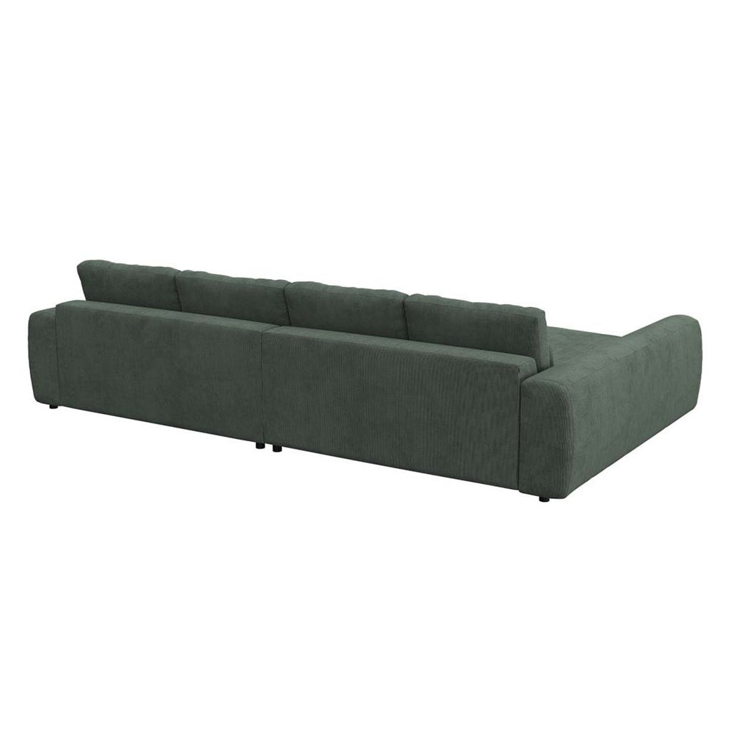 Ecksofa Petrone in Stoff Lima konfigurierbar
