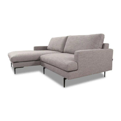 Bild 1 in Galerieansicht laden. Ecksofa Plateia Stoff Levana platin - Ecksofa Stoff