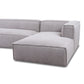 Ecksofa Softee in Bouclestoff in Hermes - Ecksofa Stoff