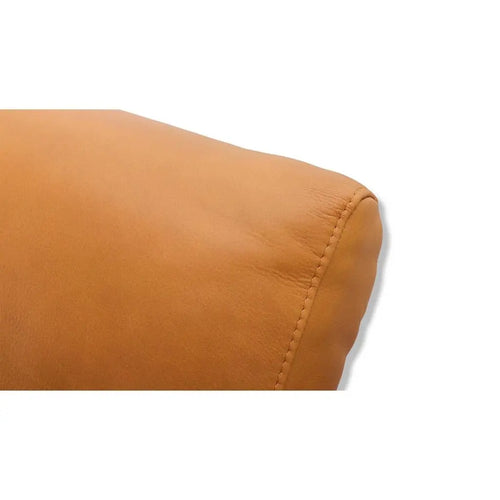 Bild 1 in Galerieansicht laden. Ecksofa VOLUZZI in Leder Nature cognac - Ecksofa Leder