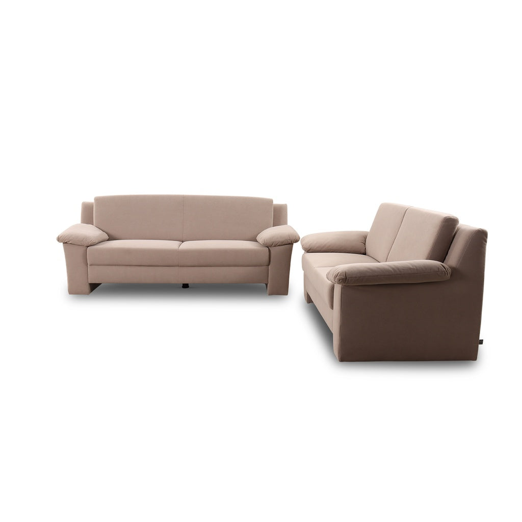 Couchgarnitur SELECTION PLUS in Microfaser 24.177 sand - Sitzdesign