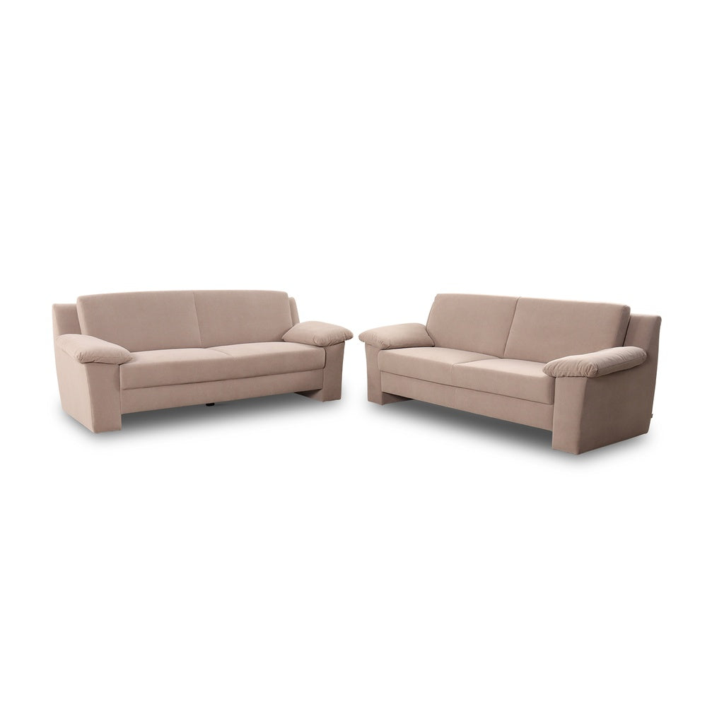 Couchgarnitur SELECTION PLUS in Microfaser 24.177 sand - Sitzdesign