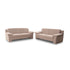 Couchgarnitur SELECTION PLUS in Microfaser 24.177 sand - Sitzdesign