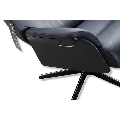 Bild 1 in Galerieansicht laden. Fernsehsessel Air in Leder Fantasy schwarz - Relaxsessel Leder