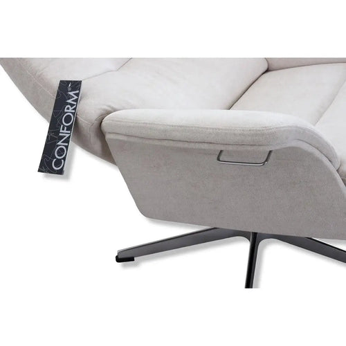 Bild 1 in Galerieansicht laden. Fernsehsessel Air in Stoff Velvety light beige - Relaxsessel Stoff