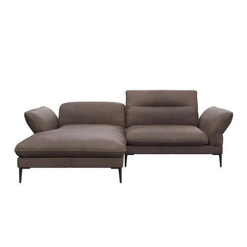 Bild 1 in Galerieansicht laden. Flexlux Ecksofa Salino in Leder Nature