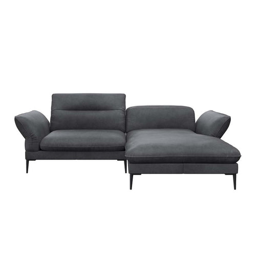 Bild 1 in Galerieansicht laden. Flexlux Ecksofa Salino in Leder Nature
