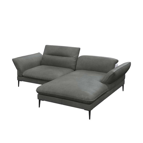 Bild 1 in Galerieansicht laden. Flexlux Ecksofa Salino in Leder Nature