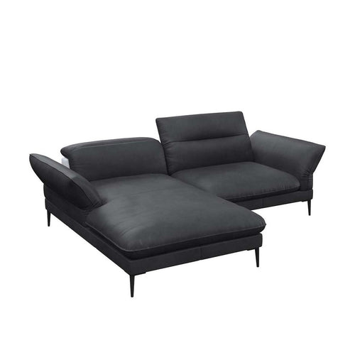 Bild 1 in Galerieansicht laden. Flexlux Ecksofa Salino in Leder Nature