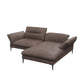 Flexlux Ecksofa Salino in Leder Nature - Ecksofa Leder