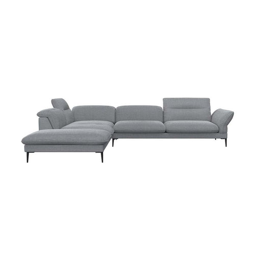 Bild 1 in Galerieansicht laden. Flexlux Ecksofa Salino in Stoff Brescia