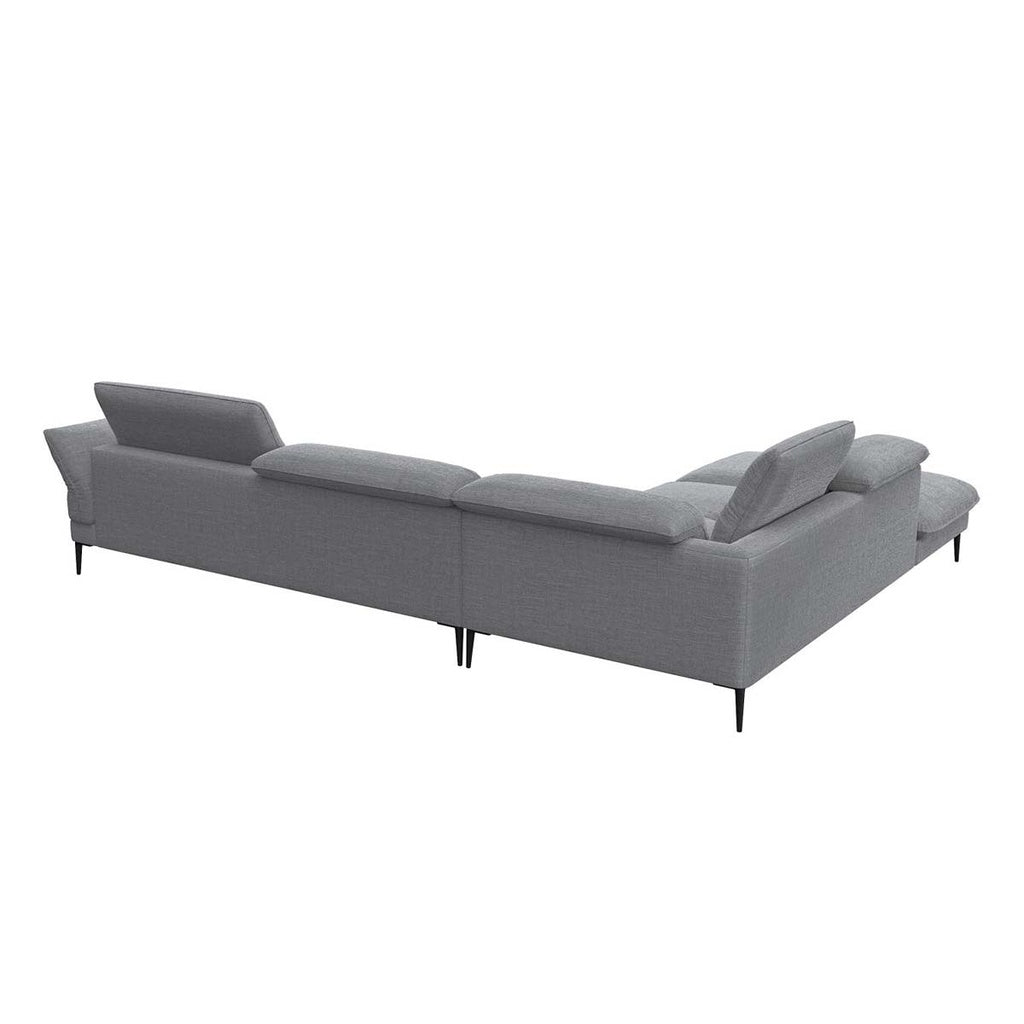 Flexlux Ecksofa Salino in Stoff Brescia Ecksofa Stoff