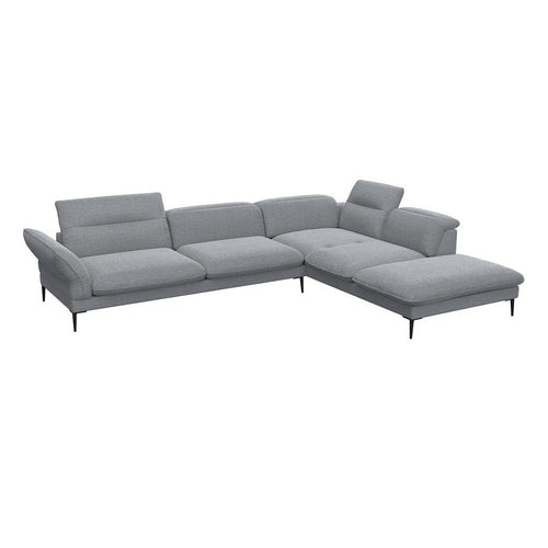 Bild 1 in Galerieansicht laden. Flexlux Ecksofa Salino in Stoff Brescia