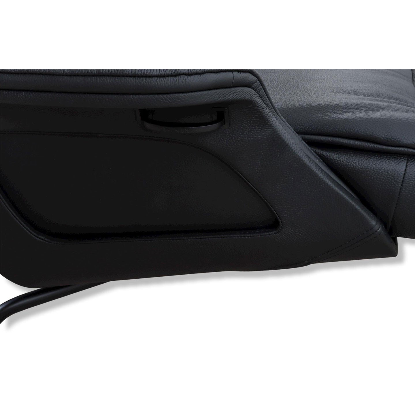 FlexLux Liege CLEMENT in Leder Dakota deep black - Relaxsessel Leder