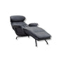 FlexLux Liege CLEMENT in Leder Dakota deep black - Relaxsessel Leder