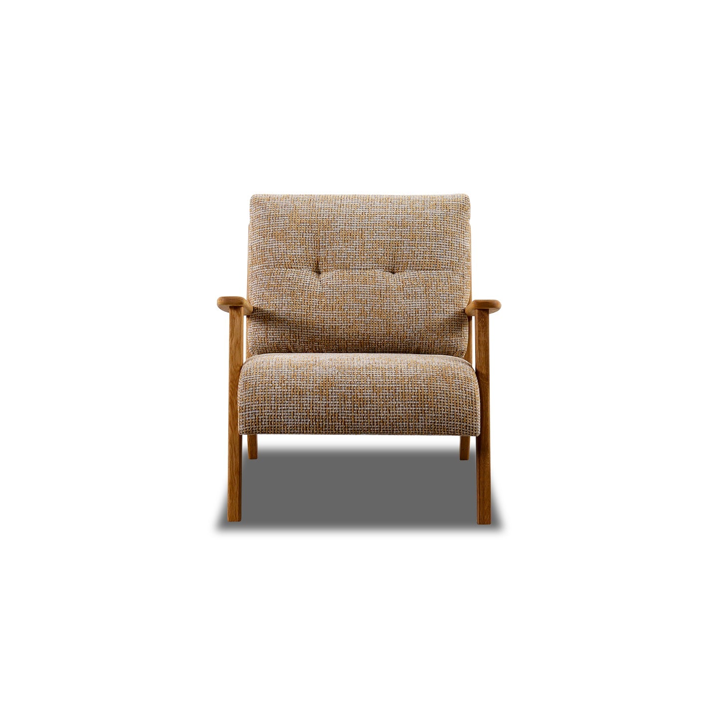 Flexlux Sessel ARONA in Stoff Alba honey yellow