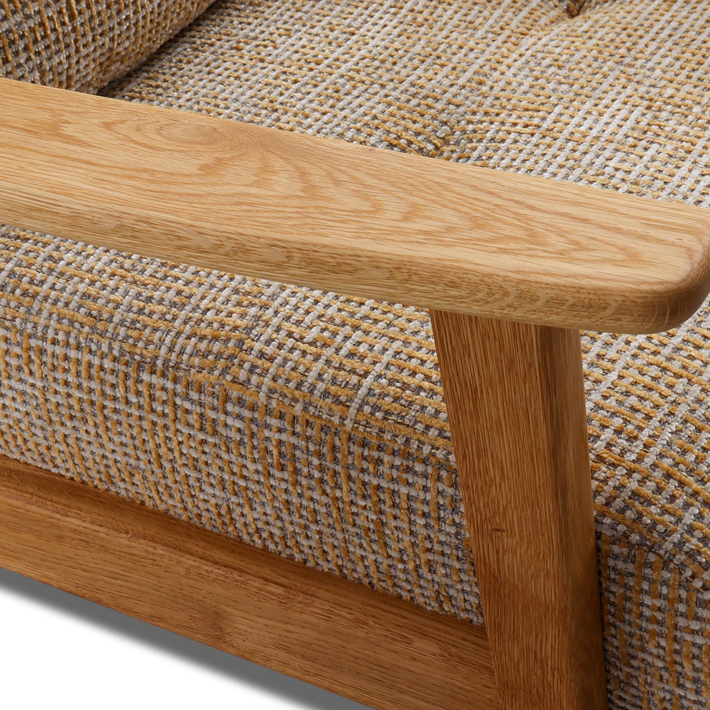 Flexlux Sessel ARONA in Stoff Alba honey yellow