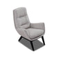 Flexlux Sessel MORO in Stoff in Brescia clam grey - Sessel Stoff