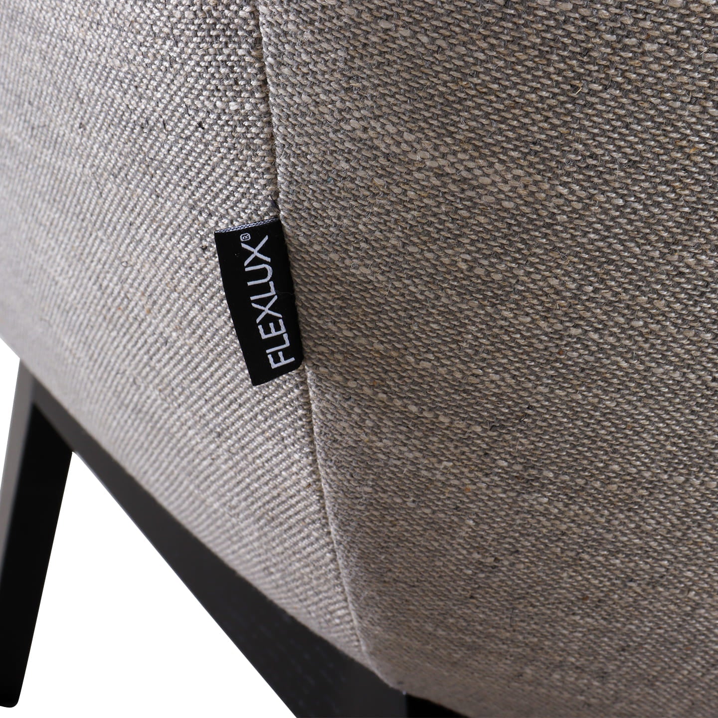 Flexlux Sessel MORO in Stoff in Brescia clam grey - Sessel Stoff