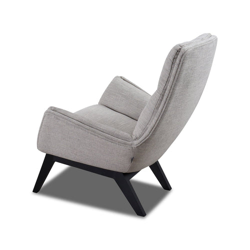 Bild 1 in Galerieansicht laden. Flexlux Sessel MORO in Stoff in Brescia clam grey