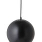 Pendellampe BALL Ø 25cm - schwarz matt - Pendelleuchten