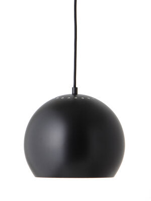 Pendellampe BALL Ø 25cm - schwarz matt - Pendelleuchten