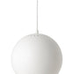 Pendellampe BALL Ø 25cm - weiß matt - Pendelleuchten