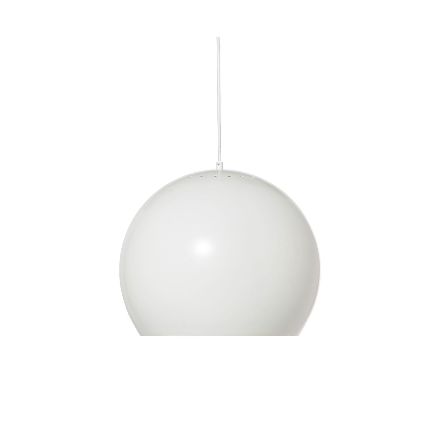 Pendelleuchte BALL Ø 40cm - weiß matt - Pendelleuchten