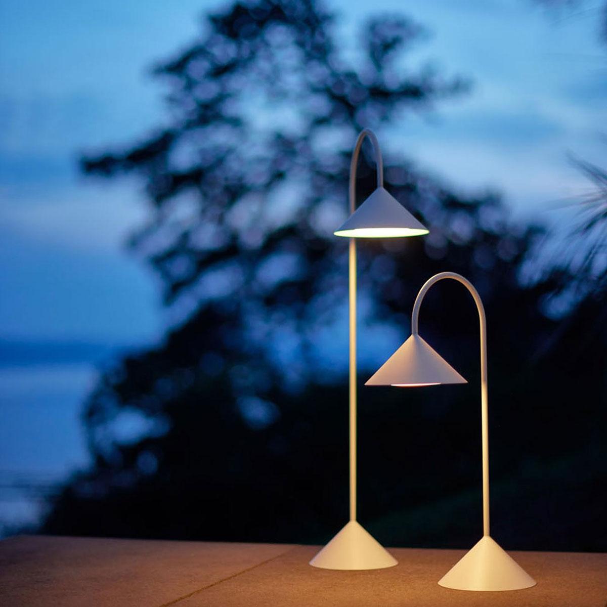 Stehleuchte GRASP in matt weiß - Tischlampe