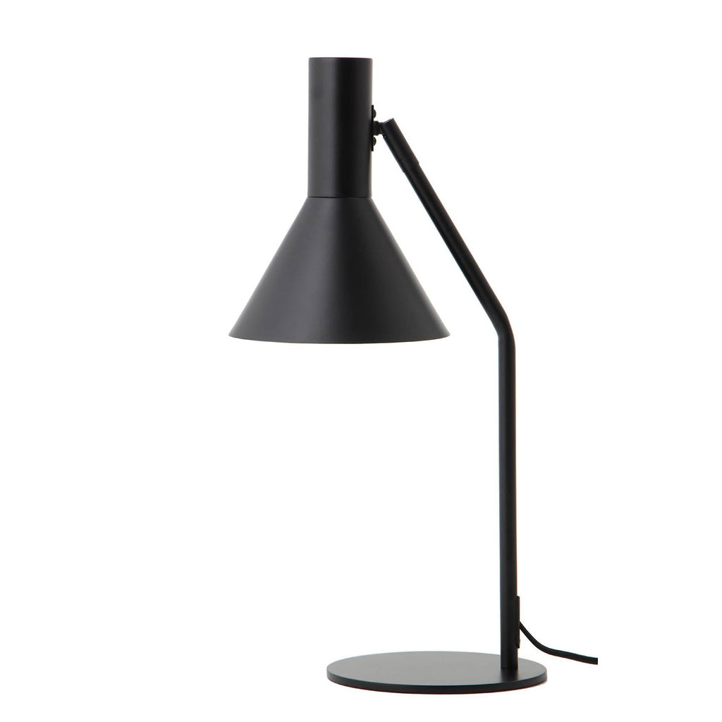 Tischlampe LYSS Ø 18cm - schwarz matt - Tischleuchten