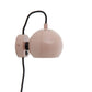 Wandlampe BALL Ø 12cm - nude glänzend