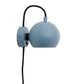 Wandlampe BALL Ø 12cm - zitadellenblau matt