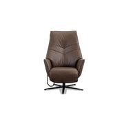 Fernsehsessel 7911 in Leder 22 Soft-Nappa wood - Relaxsessel Leder