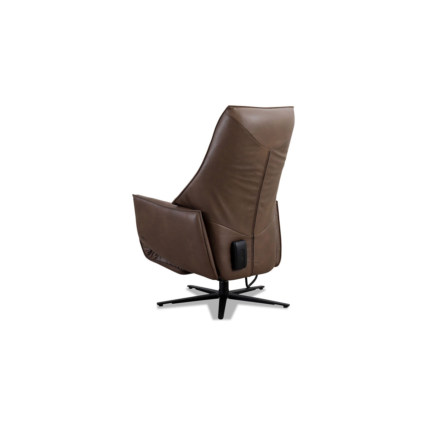 Fernsehsessel 7911 in Leder 22 Soft-Nappa wood - Relaxsessel Leder