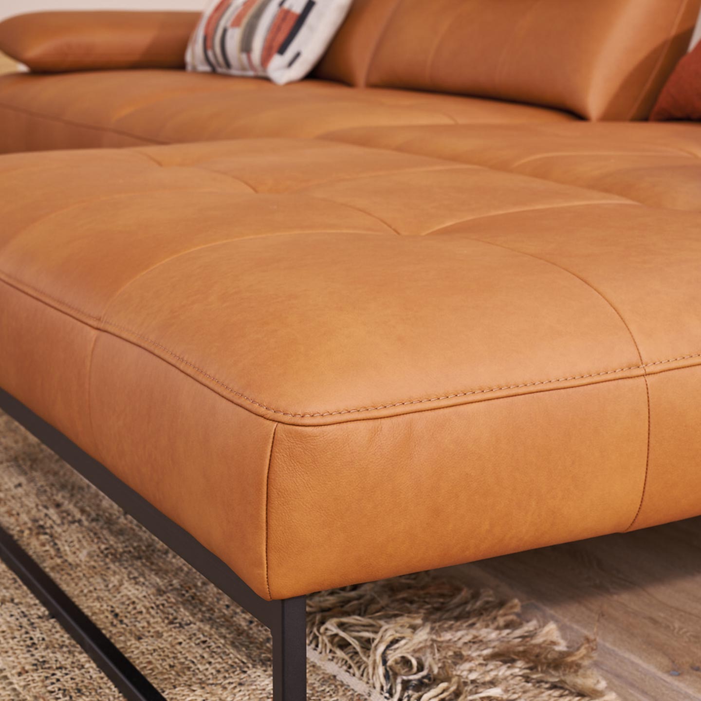 Himolla Sofa 9360 mit Sitztiefenverstellung in Leder Soft Nappa - Relaxsessel Leder