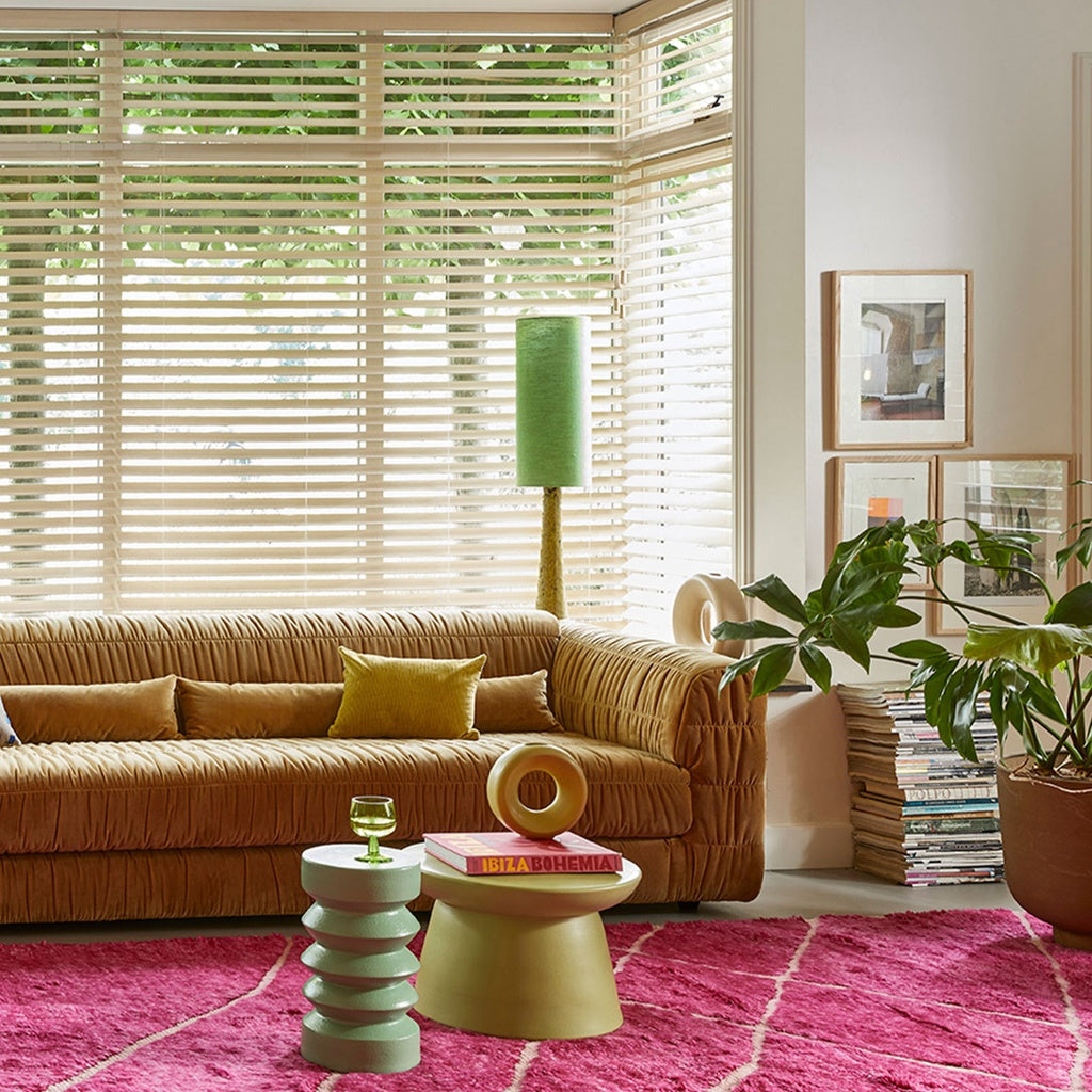 Beistelltisch aus Steingut in grün - Beistelltisch