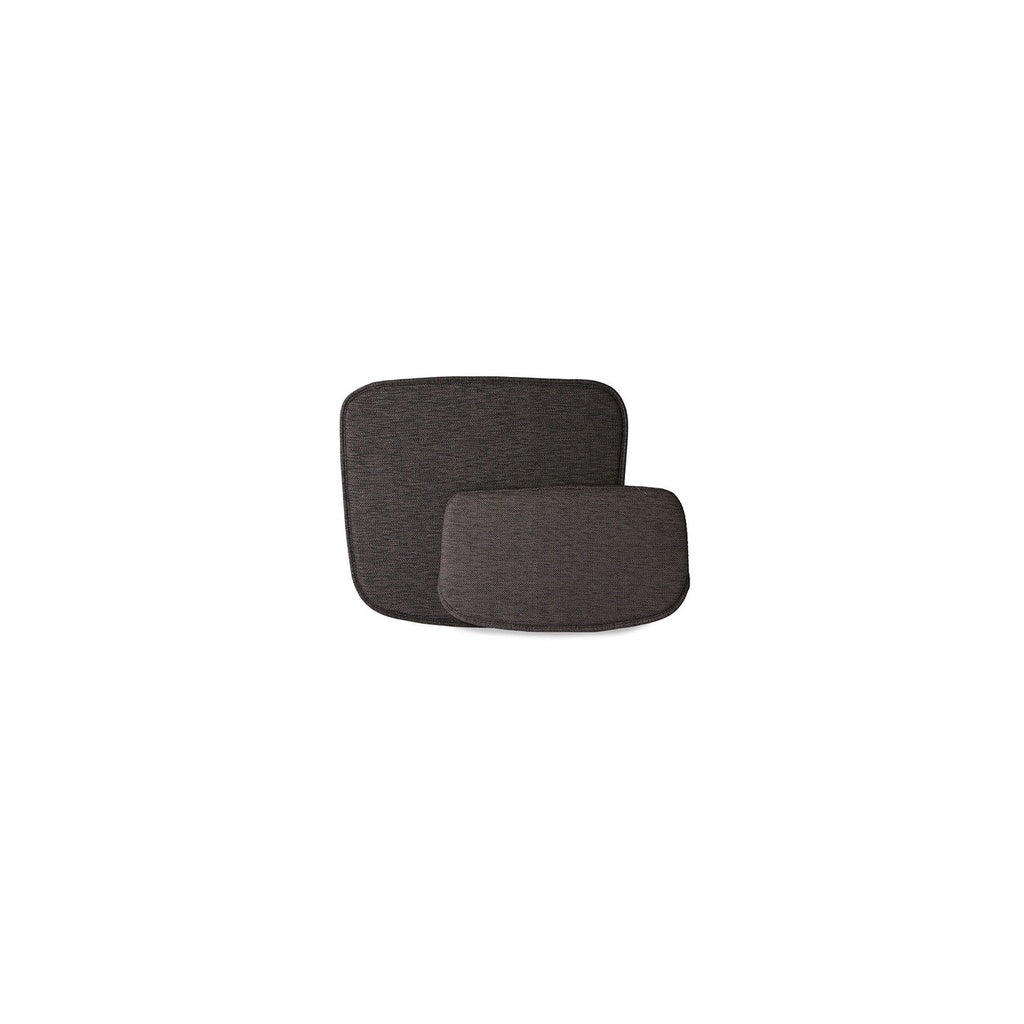 Drahtstuhl Komfortset in dunkelgrau - Sitzkissen