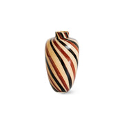 Glasvase affogato braun/creme - Vasen