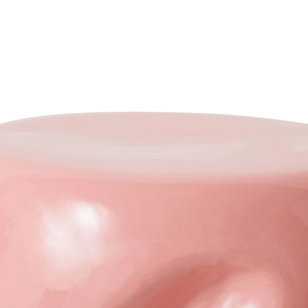 Keramik Beistelltisch Currents in koralle - Beistelltisch