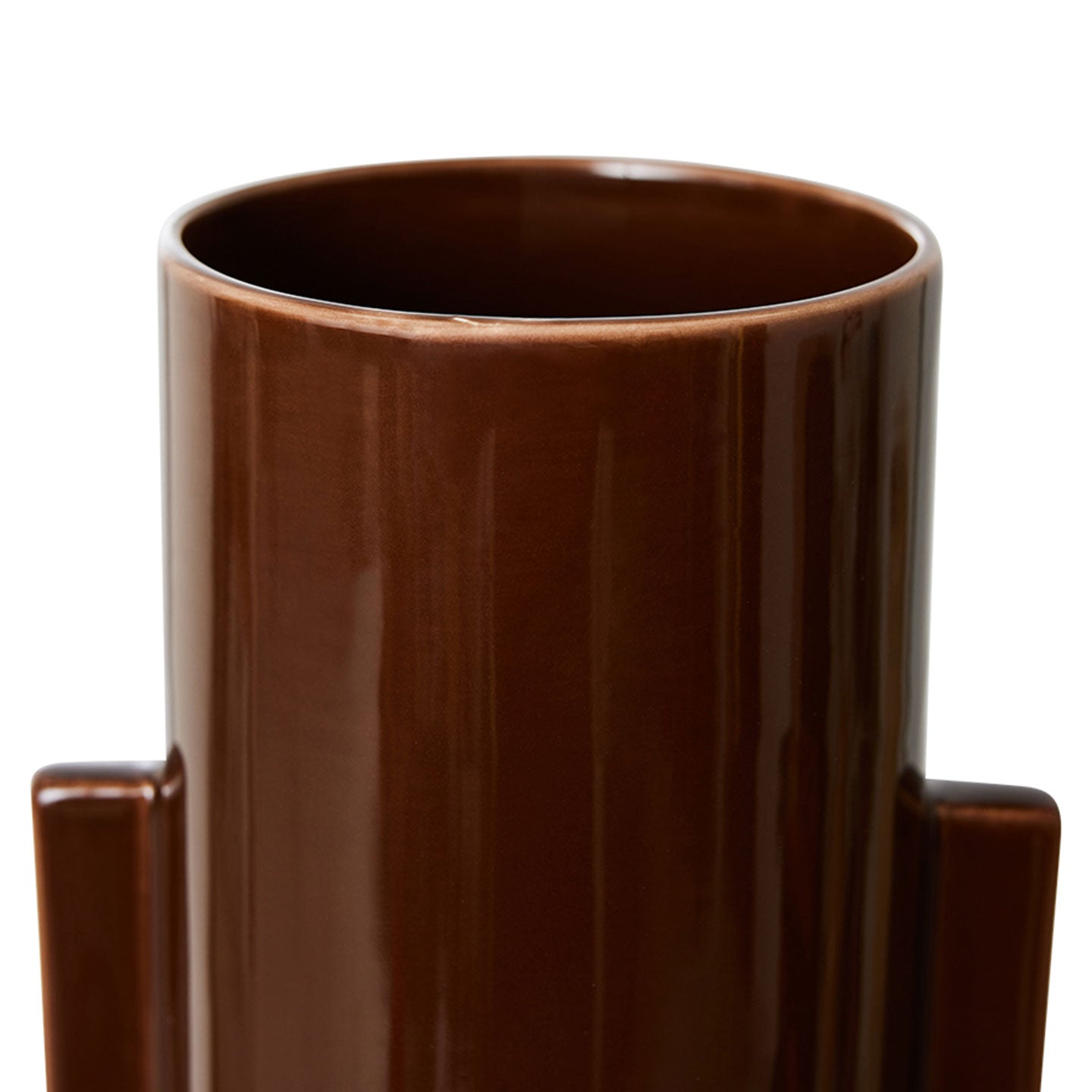 Keramikvase in Espresso L - Vasen