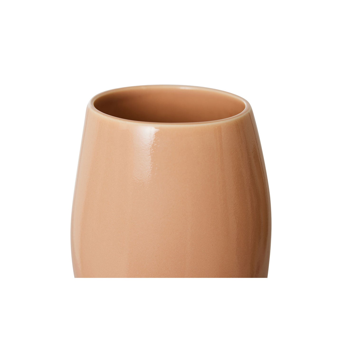 Keramikvase organic cream M - Vasen