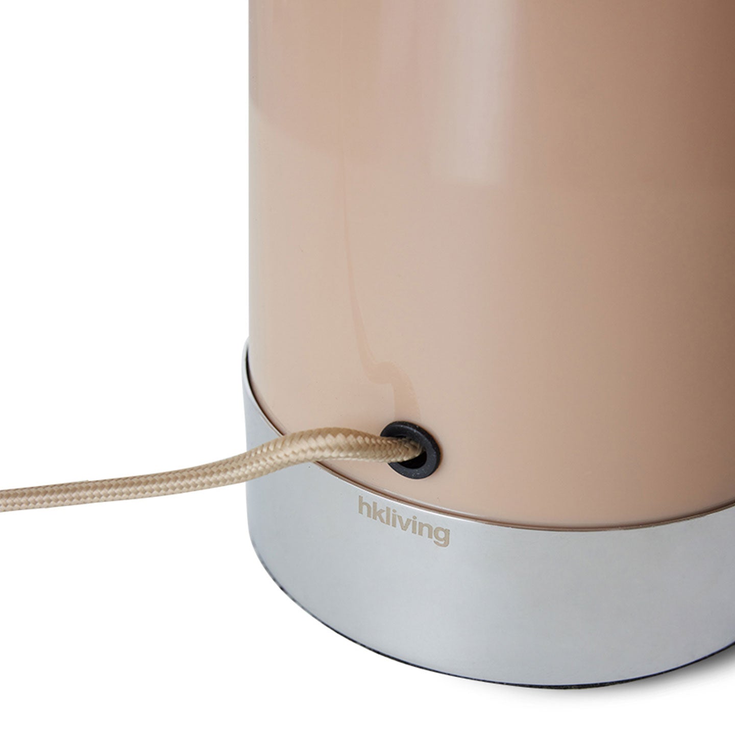 Lounge Tischleuchte VOL5115 in mocca - Tischleuchten