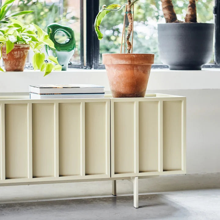 hkliving Lowboard Pepple in kieselstein - Lowboard